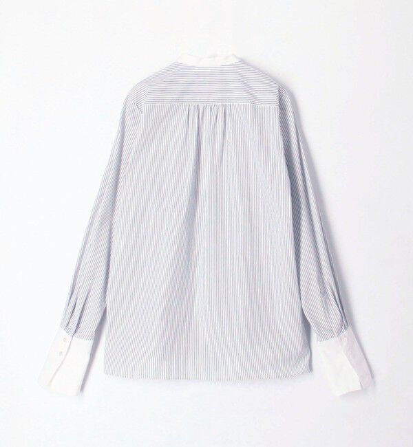 CABaN「コットンブロードコンビ ダブルボタンシャツ」|シャツ・ブラウス|