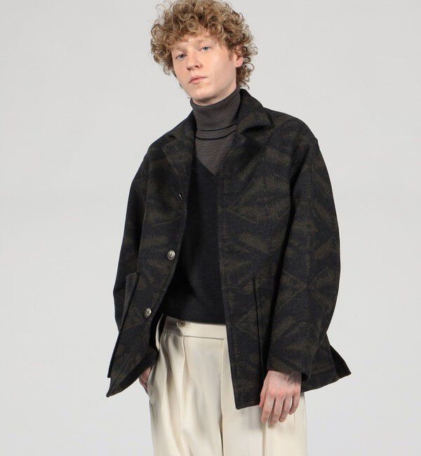 TOMORROWLAND MENS「【別注】PENDLETON ウールブランケット ジャケット」|ブルゾン・スタジャン|