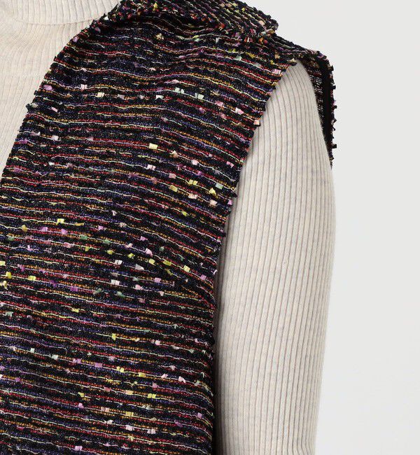 Ballsey「フリンジヤーンツイード スキッパーベスト」|ベスト・ジレ|