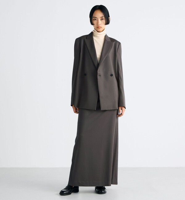 Edition「コットンシルクフライス タートルネックトップ」|Tシャツ・カットソー|