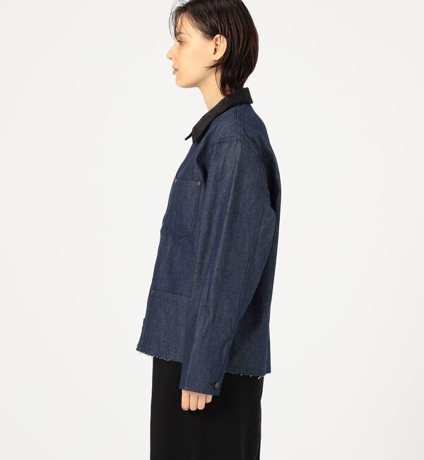 Edition「カットオフ デニムカバーオール」|デニムジャケット|