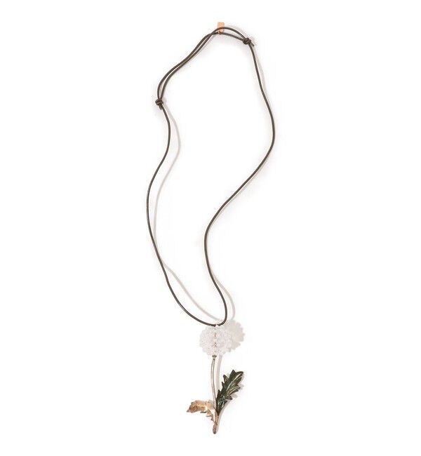 TOMORROWLAND GOODS「RENARD BIJOUX DANDELION ネックレス」|ネックレス|54 グリーン系