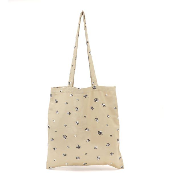 SLOBE IENA「FLOWER SATINトートバッグ」|トートバッグ|