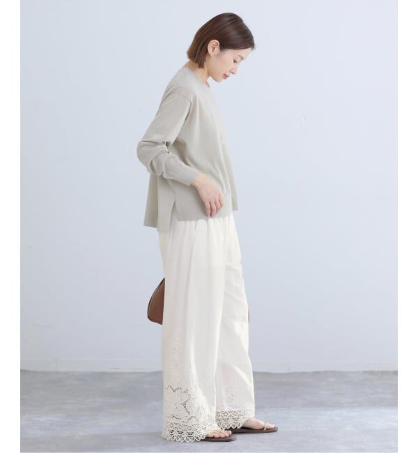 IENA「《予約》カットワークレースパンツ」|その他|