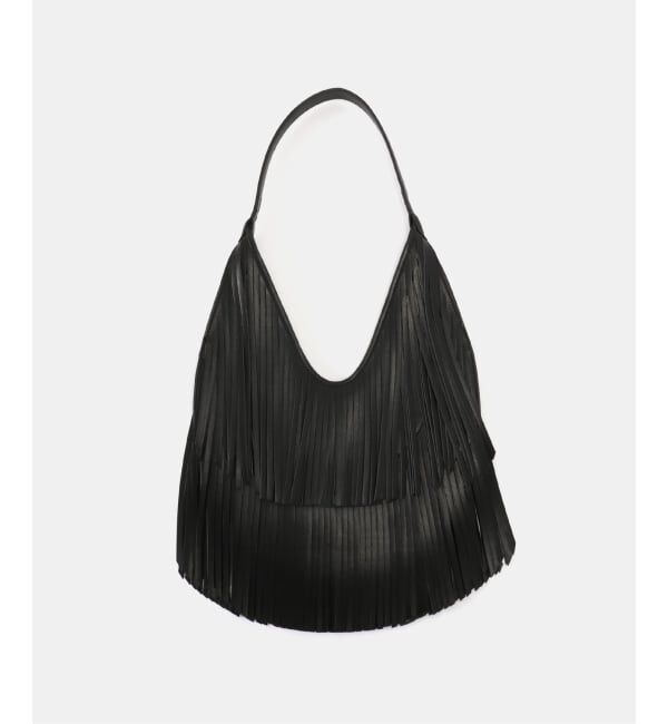 SLOBE IENA「HELOYSE/エロイーズ texas ショルダーバッグ H-327」|ショルダー・メッセンジャー|ブラック