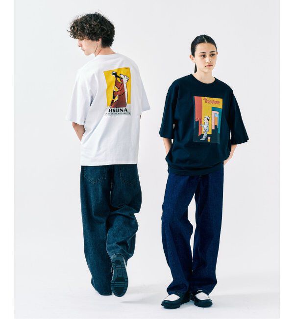 417 EDIFICE「SAVIGNAC サヴィニャック別注 French Company プリントTシャツ 1」|Tシャツ・カットソー|