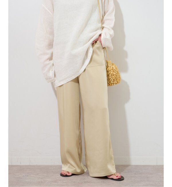 JOURNAL STANDARD relume「ヴィンテージサテンベイカーパンツ」|その他|