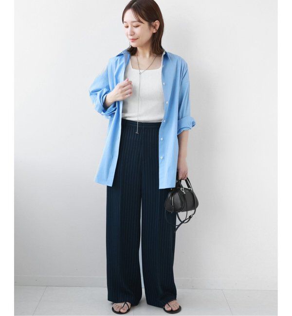 JOURNAL STANDARD relume「《追加4》Vis/Polyスクエアネックリブタンクトップ」|タンクトップ|