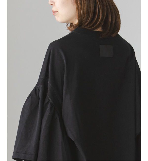 NOBLE「COG THE BIGSMOKE/コグザビッグスモーク LAURA GATHERED SLV TOP」|Tシャツ・カットソー|