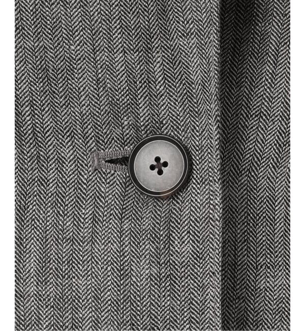 Spick and Span「エアリーリネン1Bジャケット」|テーラードジャケット|