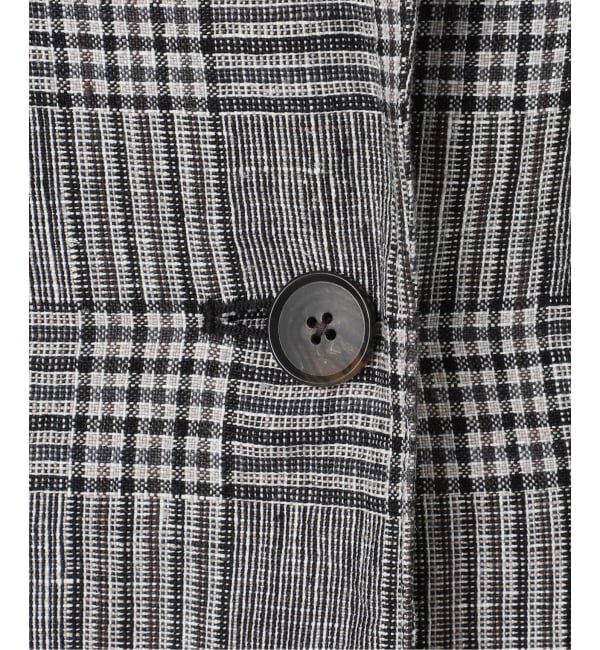 Spick and Span「エアリーリネン1Bジャケット」|テーラードジャケット|