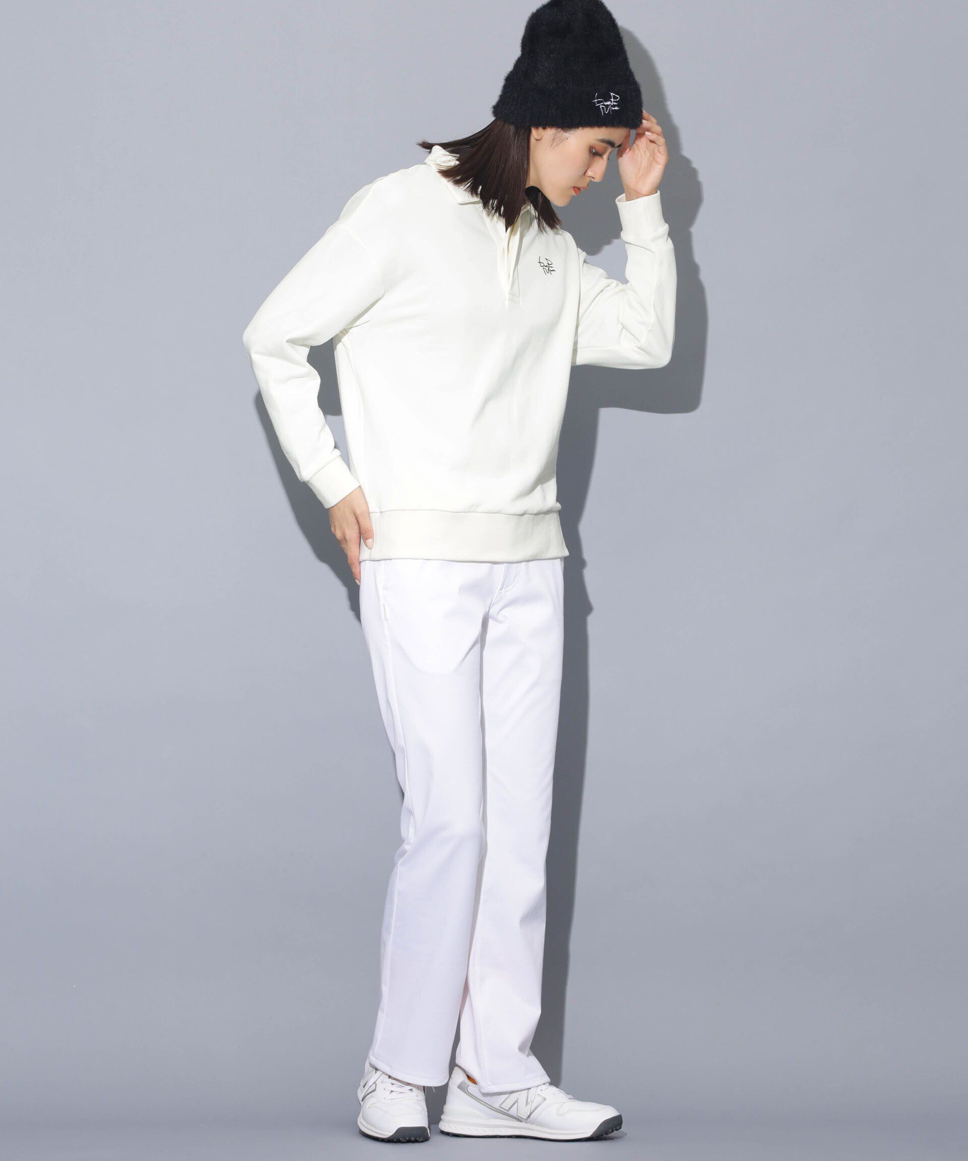 nano･universe「beats per minute/スウェットライクポロシャツ」|Tシャツ・カットソー|