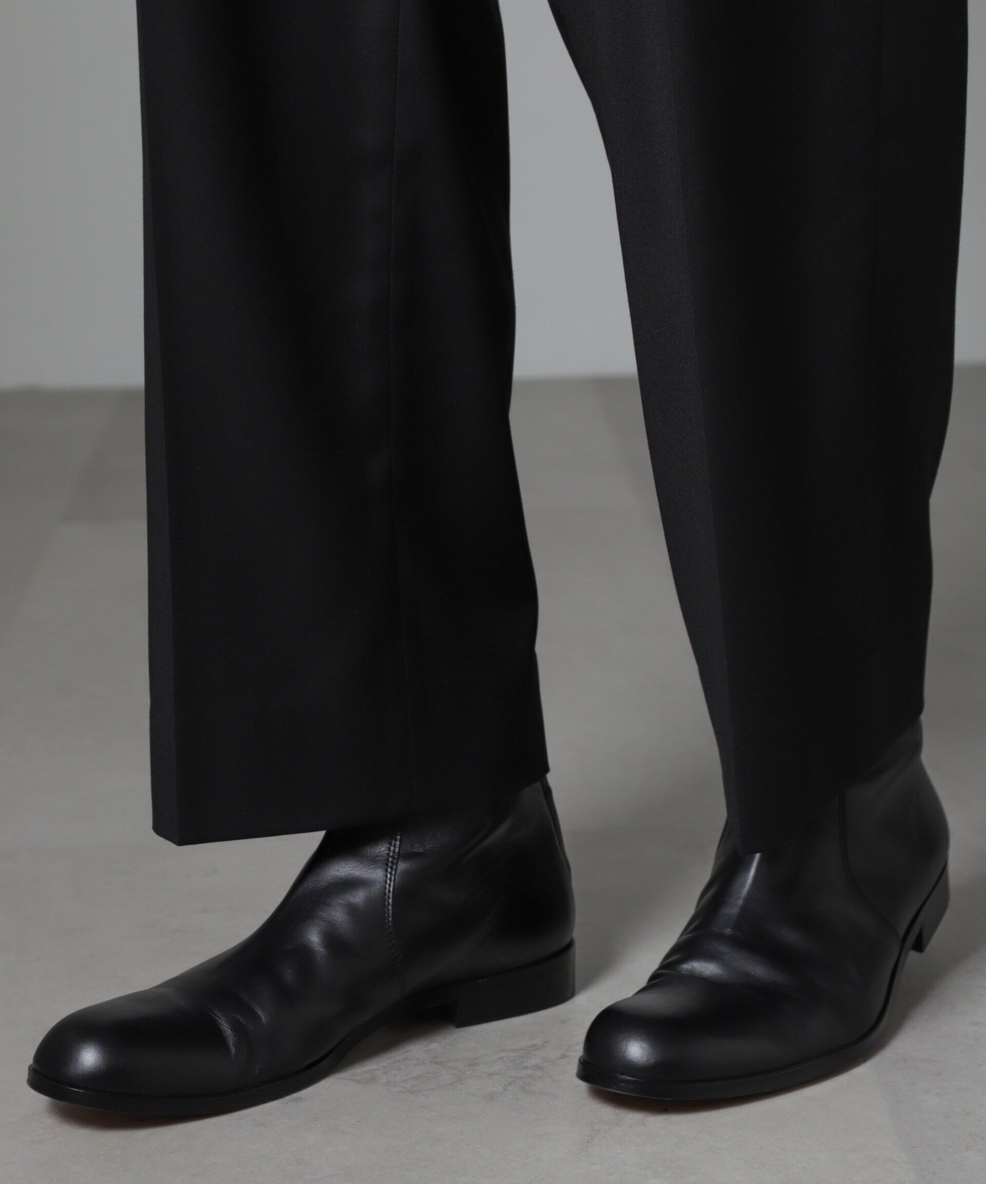 nano･universe「PADRONE THE STANDARD LINE/別注 BACK ZIP BOOTS / バックジップブーツ」|ビジネス・ドレスシューズ|