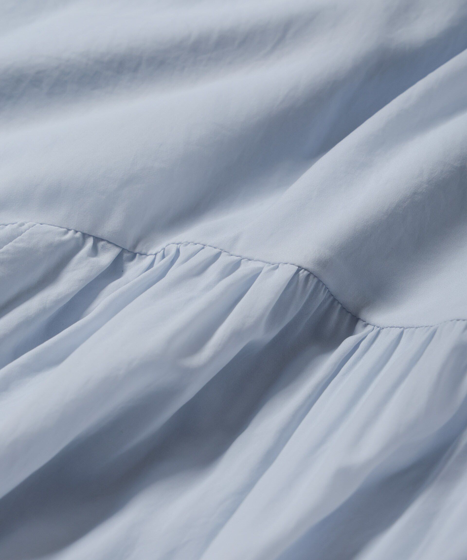 nano･universe「アシメティアードシフォンギャザースカート」|スカート|