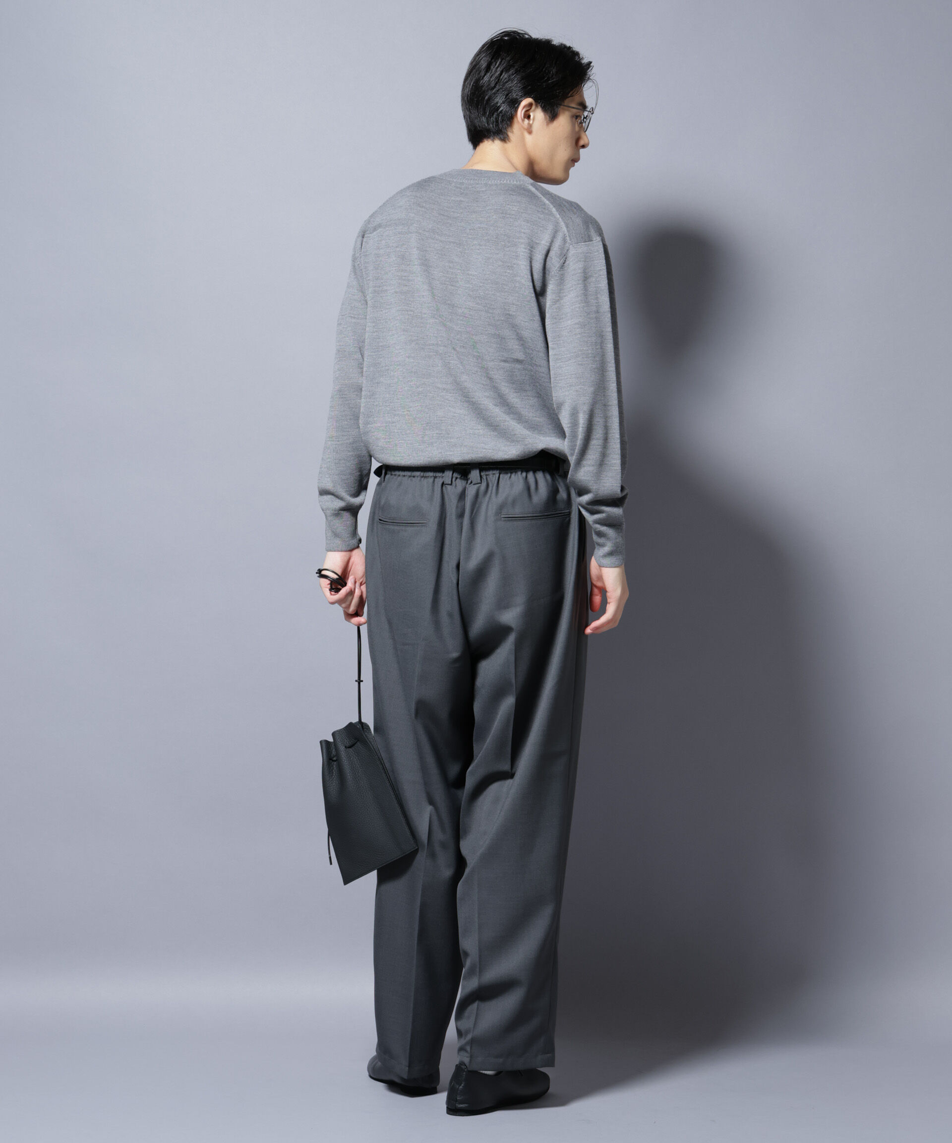 nano･universe「「大人のワイドパンツ」ドライギャバワイドイージースラックス」|チノ|