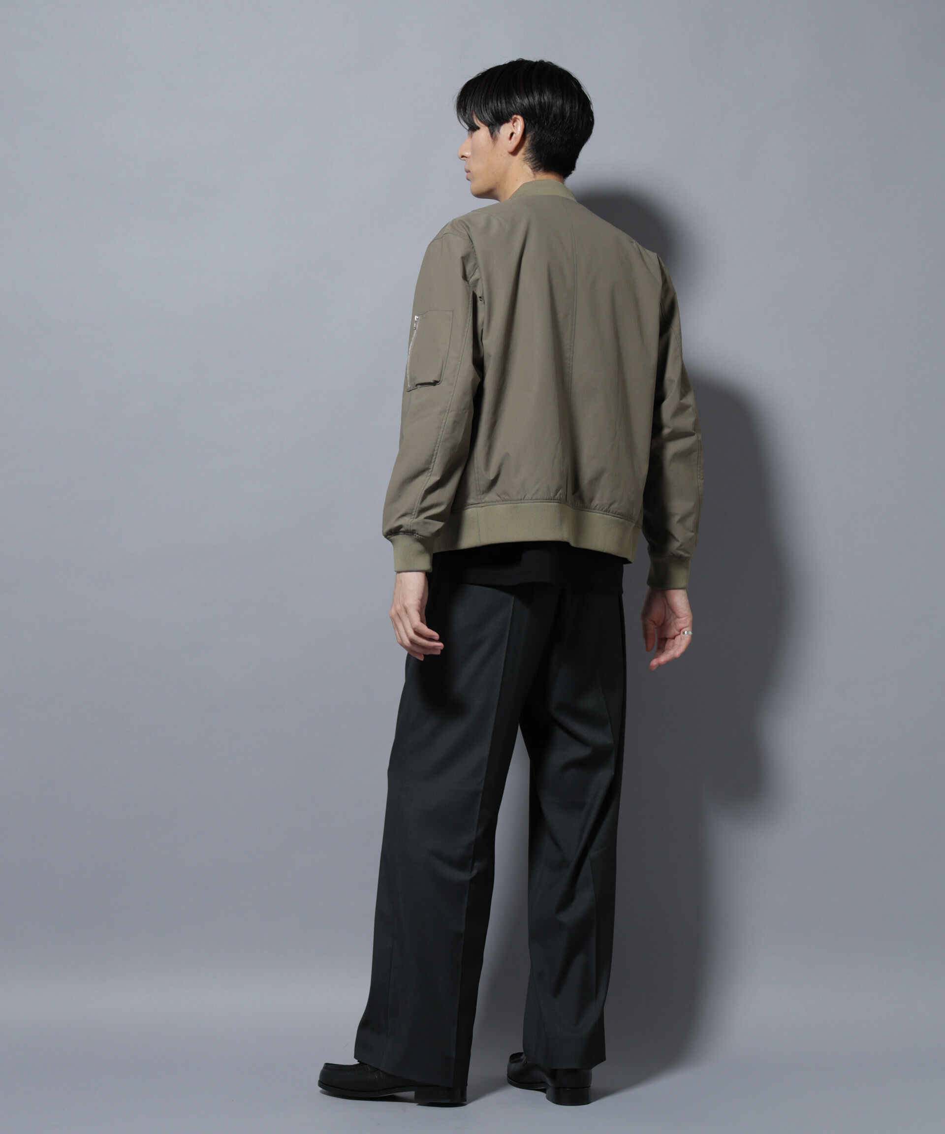 nano･universe「DELEGANTEエアリーサキソニー/CHK/ST ストレートFITパンツ(セットアップ可)」|チノ|