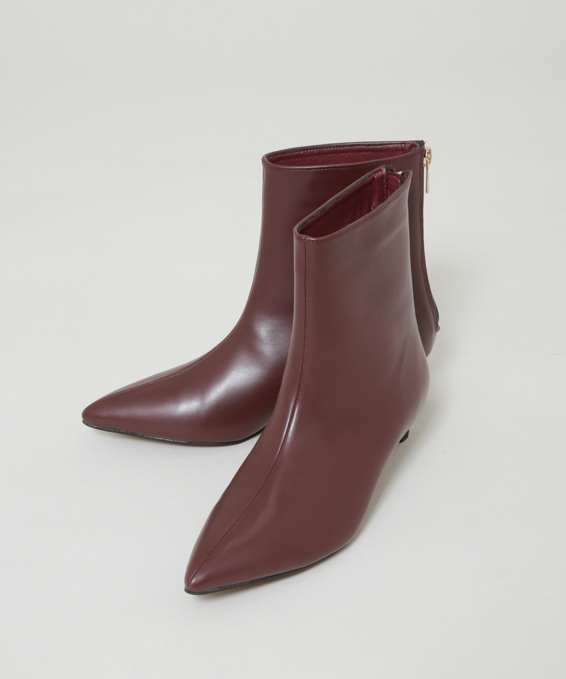 nano･universe「ポインテッドショートブーツ」|ビジネス・ドレスシューズ|