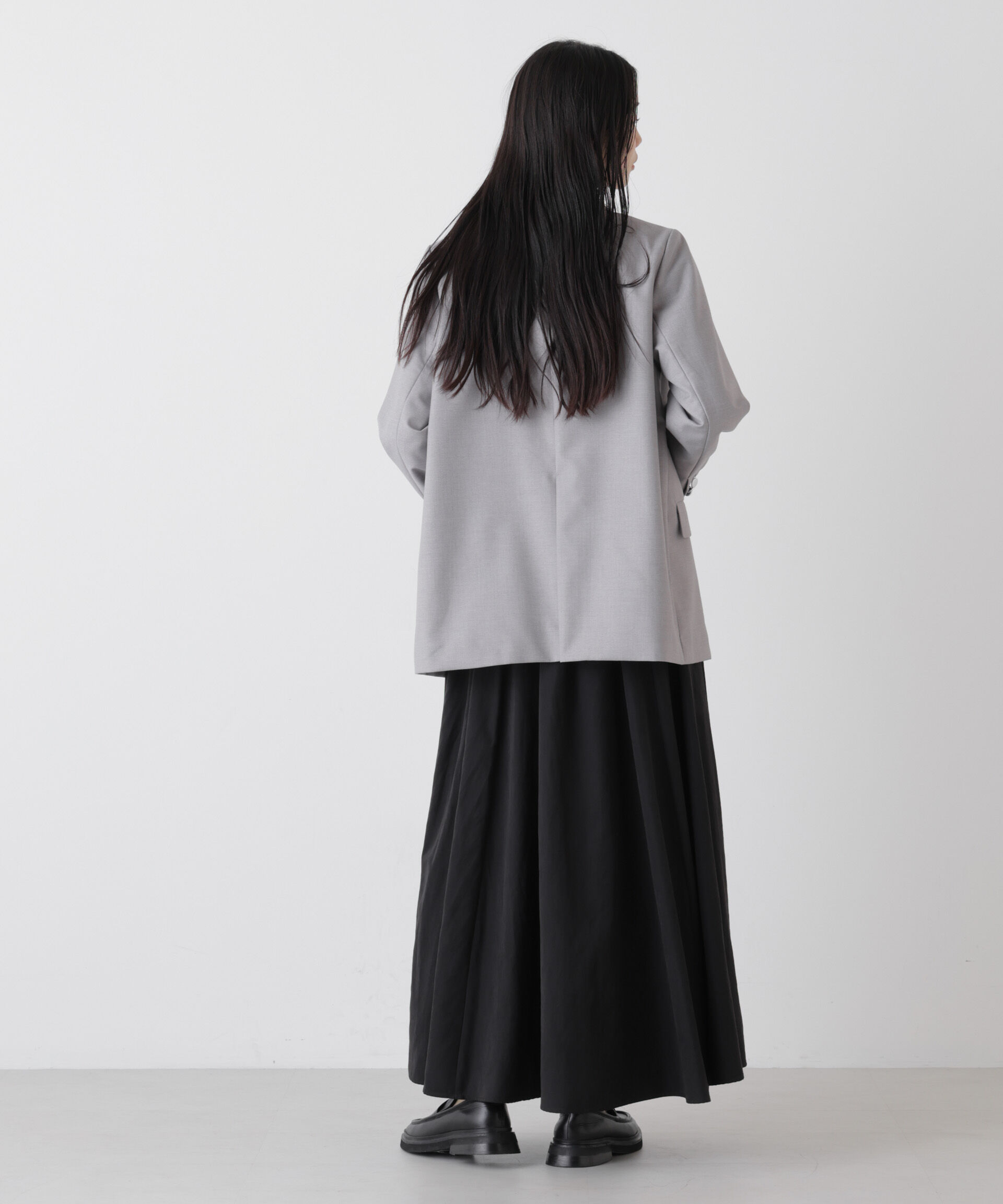 nano･universe「ダブルブレストジャケット」|テーラードジャケット|