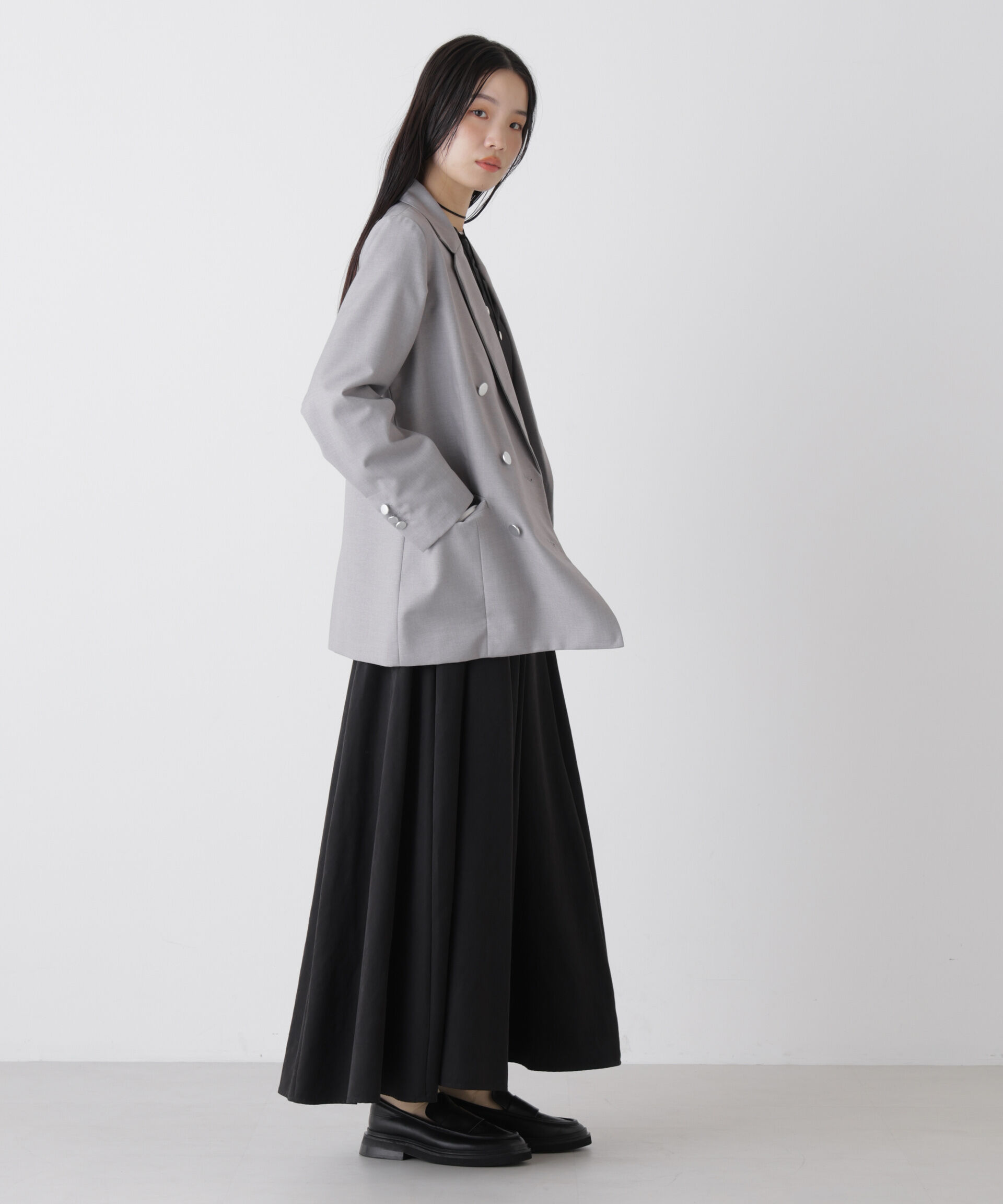 nano･universe「ダブルブレストジャケット」|テーラードジャケット|