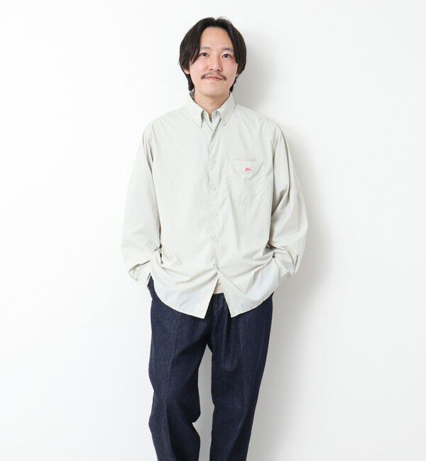 NOLLEY'S goodman「【DANTON/ダントン】DOT BUTTON B.D. SHIRT LS 25SS」|シャツ・ブラウス|