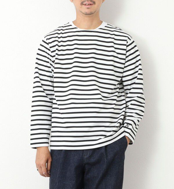 NOLLEY'S goodman「MVSシルケットボーダーBN」|Tシャツ・カットソー|