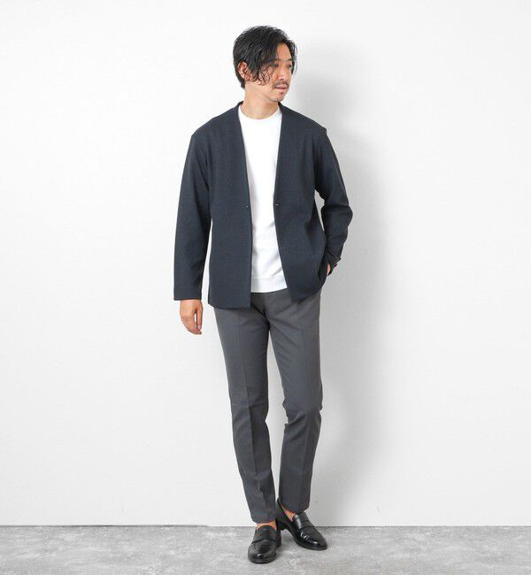 NOLLEY'S goodman「《ビジカジ対応》吸水速乾 ツイルストレッチスリムフィット 25AW」|チノ|