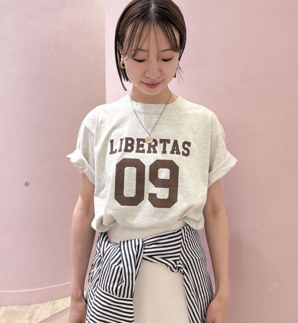 NOLLEY'S「店舗別注ナンバリングTシャツ」|Tシャツ・カットソー|エクリュ