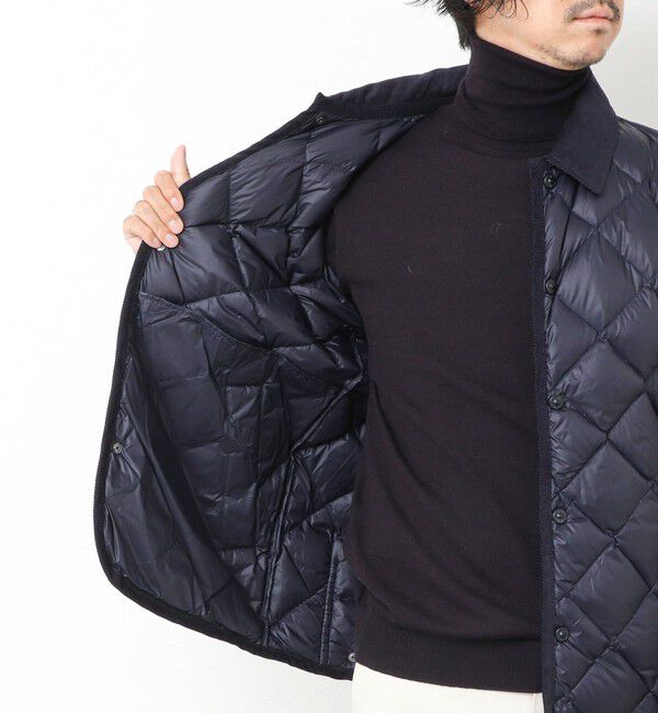 NOLLEY'S goodman「【TAION/タイオン】別注ソフトシェル キルティングジャケット 25AW」|ダウン|