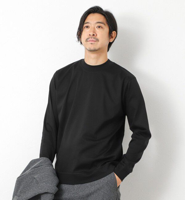 NOLLEY'S goodman「《ビジカジ対応》シルケットスムースドレスL/S Tシャツ 25AW」|Tシャツ・カットソー|