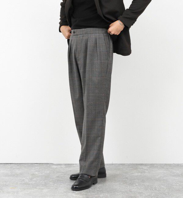 NOLLEY'S goodman「SOLOTEX ストレッチサキソニー NSN2タックスラックス 25AW」|スラックス|