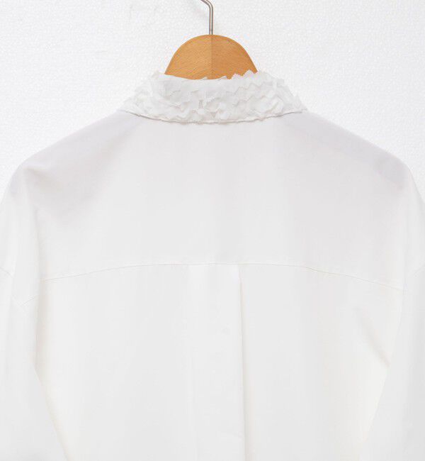 NOLLEY'S「ウォッシャブル3Dレース襟2WAYシャツ」|シャツ・ブラウス|