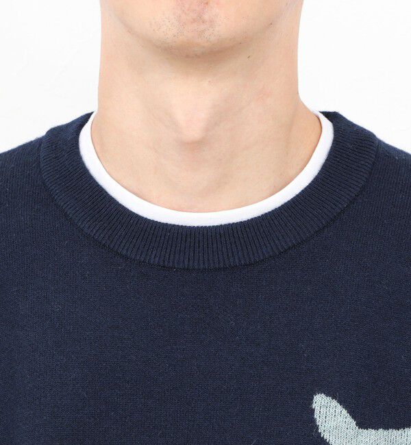 NOLLEY'S goodman「クジラWJQ ダブルジャカードニット 25AW」|ニット・セーター|