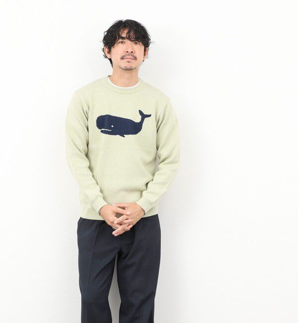 NOLLEY'S goodman「クジラWJQ ダブルジャカードニット 25AW」|ニット・セーター|