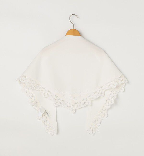 NOLLEY'S「《手洗い可能》バテンレース三角ストール」|ストール|