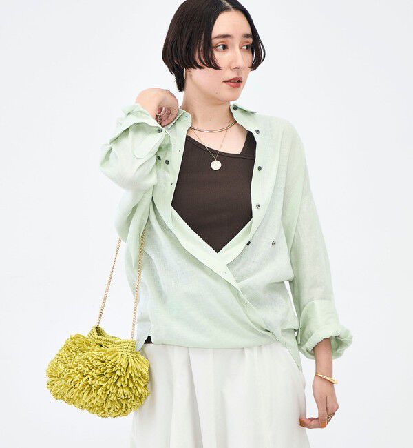 NOLLEY'S「MY STANDARD マルチWAYリネンシャツ」|シャツ・ブラウス|