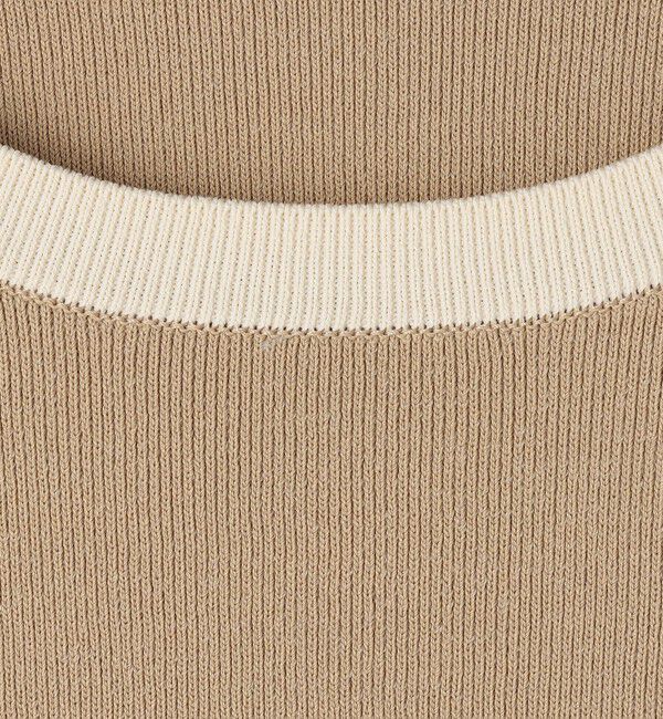 NOLLEY'S sophi「《アンサンブル対応》《手洗い可能》マルチファンクション5分袖プルオーバー」|ニット・セーター|