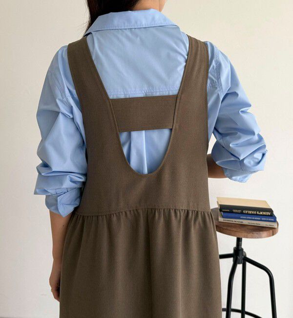 fredy emue「ウール調ジャンスカ」|ワンピース|