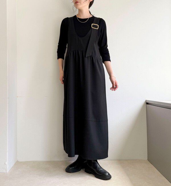 fredy emue「ウール調ジャンスカ」|ワンピース|