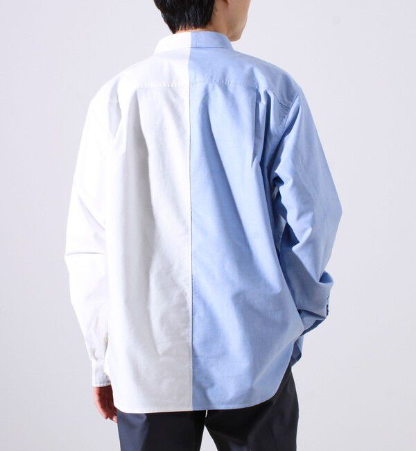 GLOSTER「【定番&times;遊び心】フレブル刺繍BDシャツ 無地/クレイジーパターン」|シャツ・ブラウス|