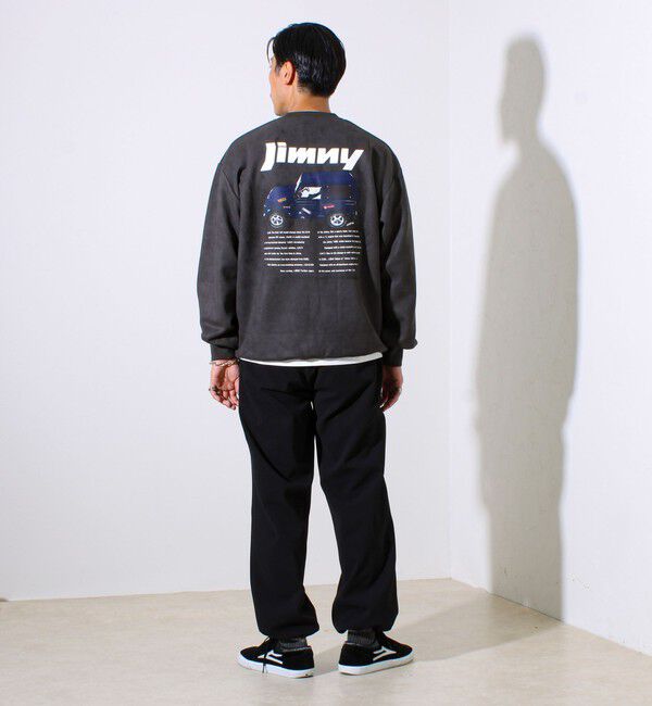 GLOSTER「【ロングセラーコラボ】ジムニー&times;GLOSTER フェイクスエードプルオーバー」|スウェット・ジャージ|