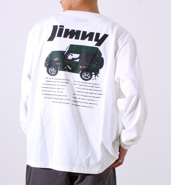 GLOSTER「【ロングセラーコラボ】ジムニー&times;GLOSTER 長袖プリントTシャツ」|Tシャツ・カットソー|