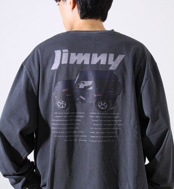 GLOSTER「【ロングセラーコラボ】ジムニー&times;GLOSTER 長袖プリントTシャツ」|Tシャツ・カットソー|