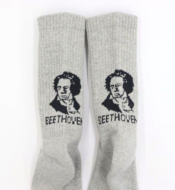 GLOSTER「【ROSTER SOX/ロスターソックス】BEETHVEN」|ソックス|グレー