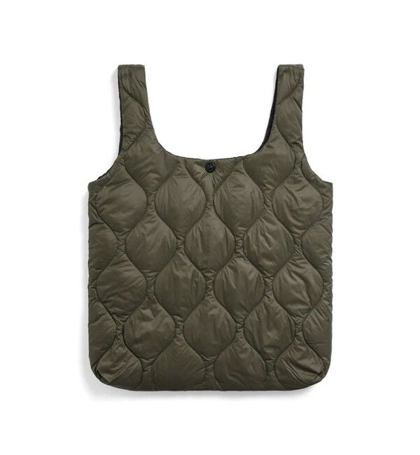 GLOSTER「【TAION/タイオン】ミリタリー エコ ダウンバッグM」|エコバッグ|ダークオリーブ