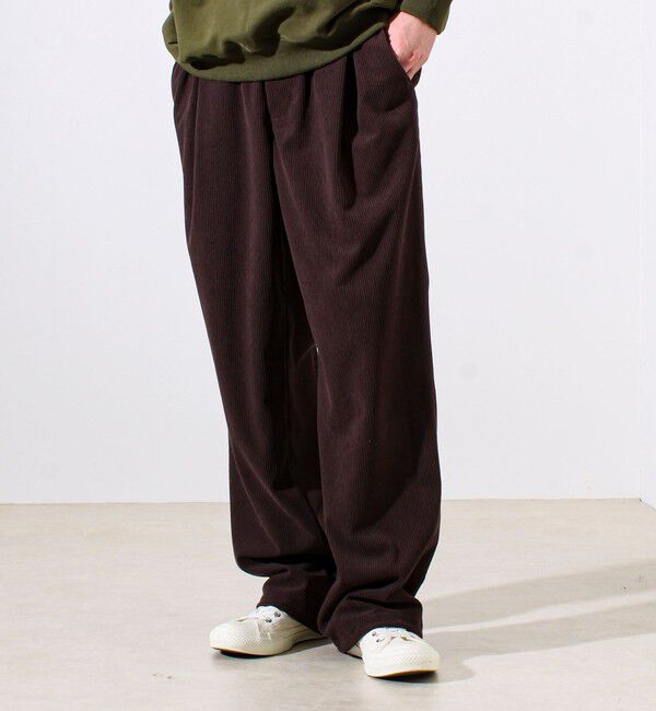 GLOSTER「【セットアップ対応可能】コーデュロイ オールマイティイージーパンツ」|チノ|