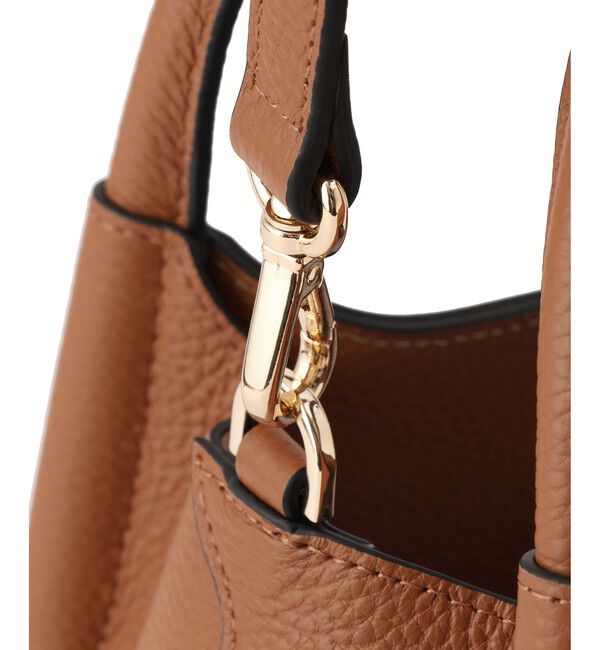 ROPE「2WAYキューブボックスレザーハンドバッグ」|ハンドバッグ|