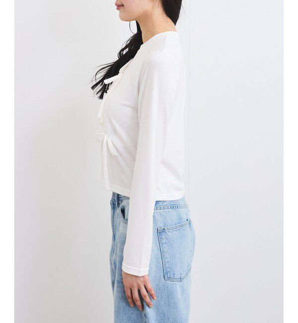 VIS「リボンデザインTシャツ」|Tシャツ・カットソー|