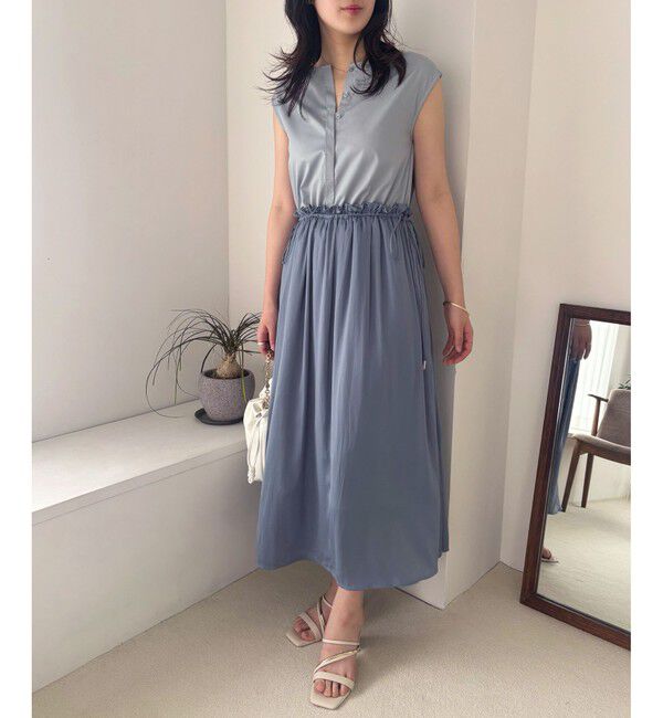 VIS「ウエストリボンドッキングワンピース」|ワンピース|