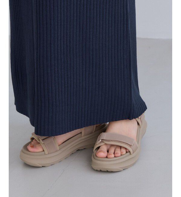 VIS「ポロ襟ニットワンピース」|ワンピース|