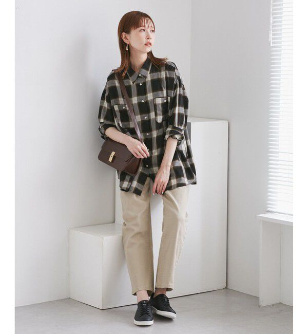 Rope&rsquo;Picnic「オンブレチェックシャツ/UVケア」|シャツ・ブラウス|